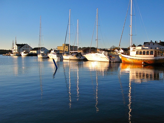 Free Morning Sun Boats photo and picture