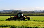 tractor, mower, cutting machine