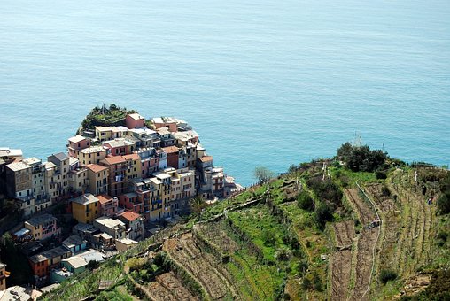 Cinque Terre Liguria Houses Sea Mountain G
