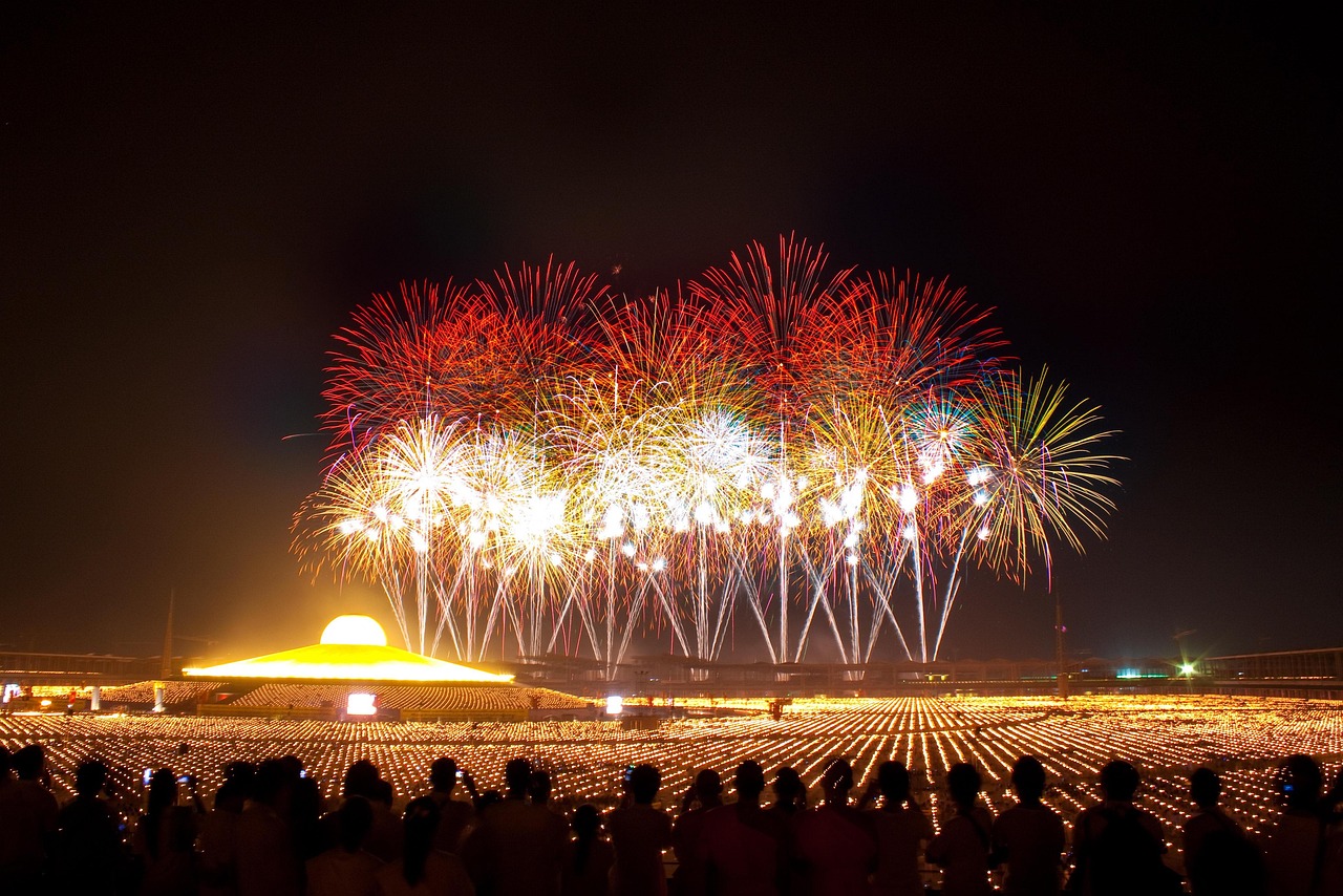 Dhammakaya Pagoda - free online jigsaw puzzle photo