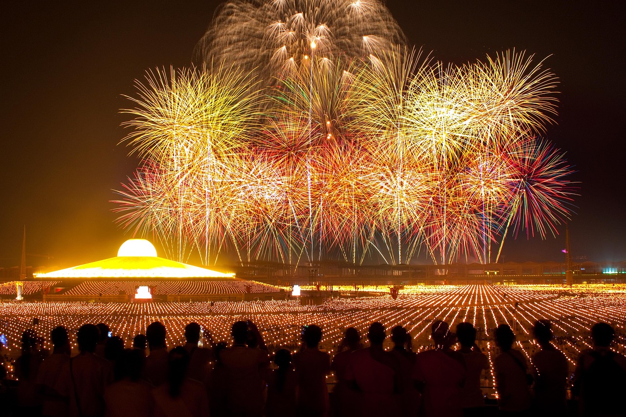 Dhammakaya Pagoda - free online jigsaw puzzle photo