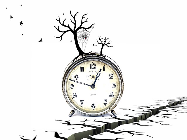 Free clock time time display illustration