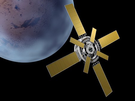 Free Satellite Solar Panels illustration and picture