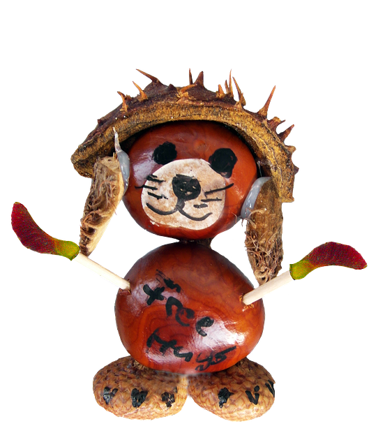 Kastanien, Kastanienmännchen, Basteln
