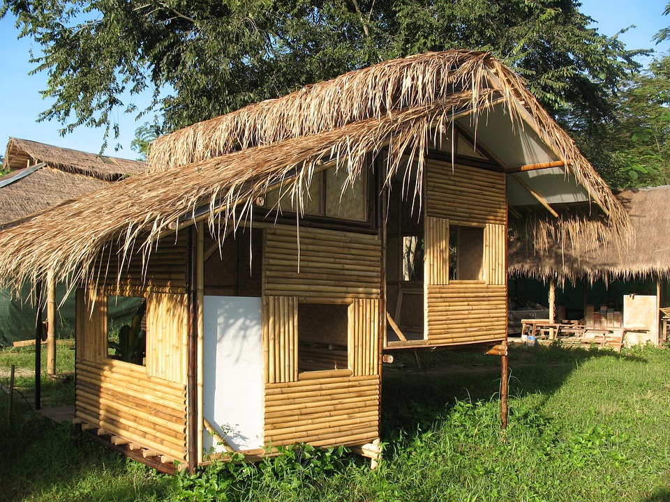 710 Poto Gambar Rumah Bambu Gratis Terbaru