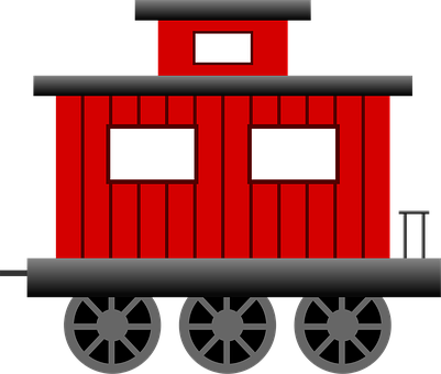 Caboose, Tog, Transport, Jernbane, Reise
