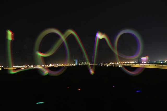 Free Glowstick Love photo and picture