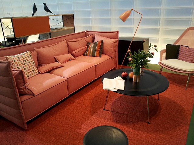 Innere, Vitra, Koralle, Farbe, Vitra