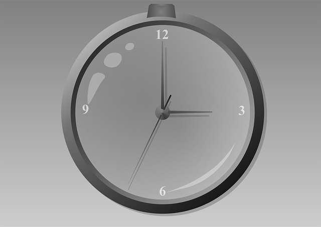 Free watch time alarm clock illustration