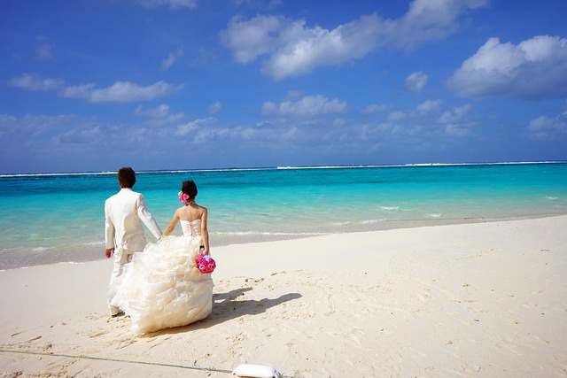 Braut Und Bräutigam, Paar, Saipan