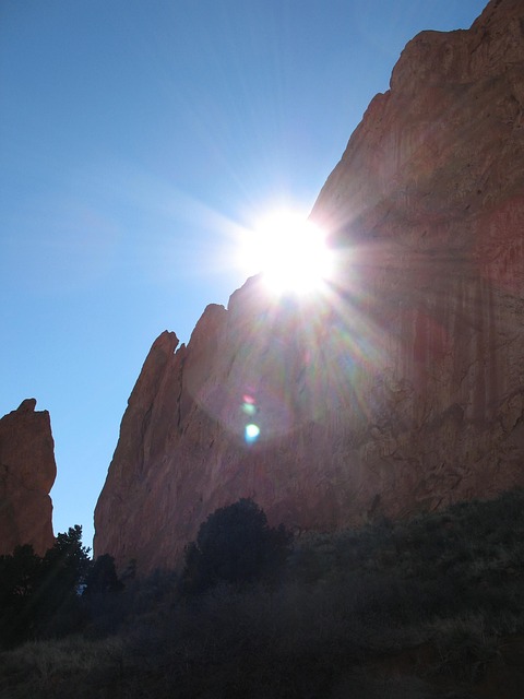 Free Mountains Garden Of Gods photo and picture