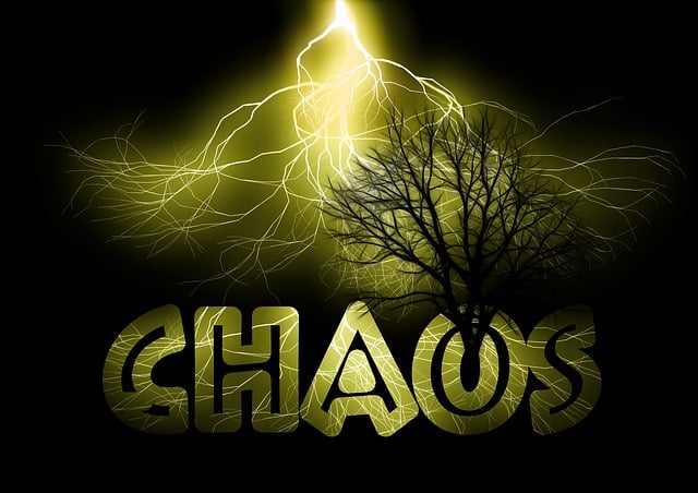 Free chaos order chaos theory illustration