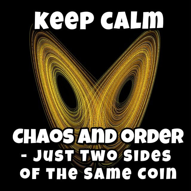 Free chaos order chaos theory illustration