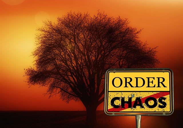 Free chaos order chaos theory illustration