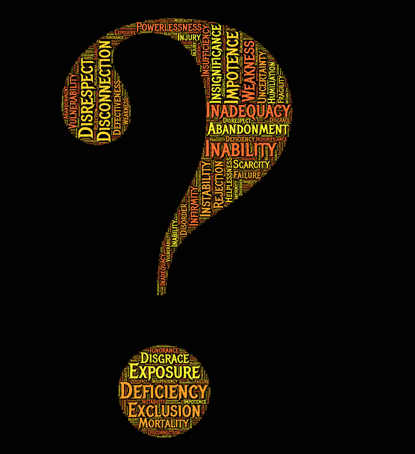 Free believe doubt self doubt illustration