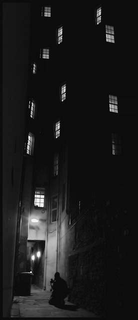 Callejón, Noche, Arquitectura