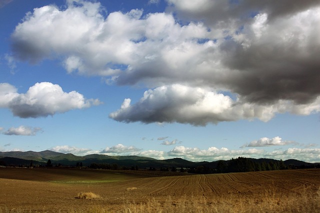 Boerderij, Toneel, Landschap, Val