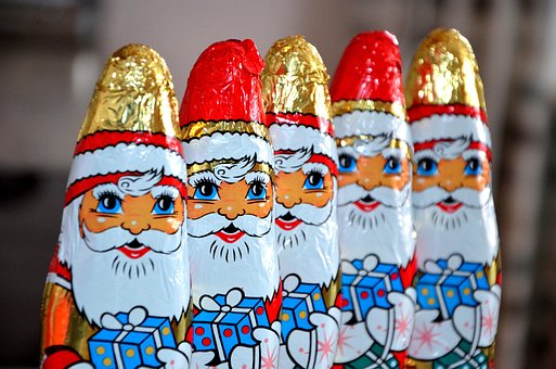 Julemanden, Chokolade, Slik, Søde Sager