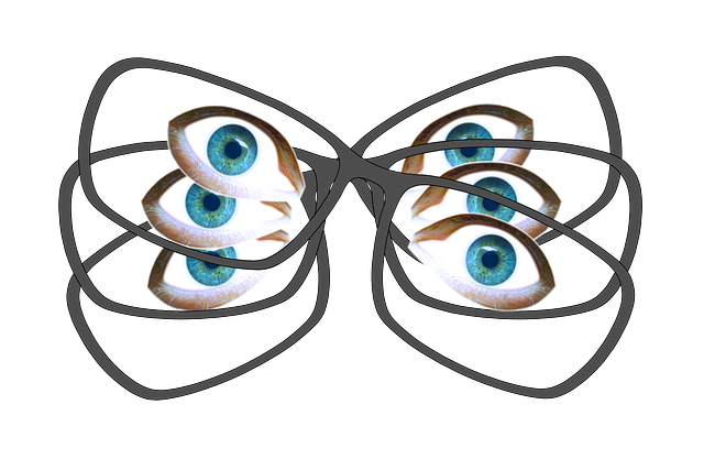 Lunettes, Les Yeux, Voir, Vue, Twisted