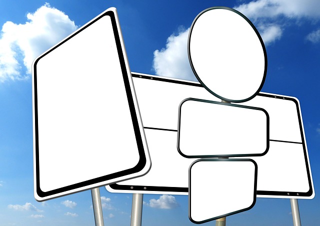 Free sign signpost a notice illustration