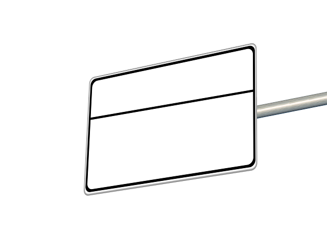 Free sign signpost a notice illustration