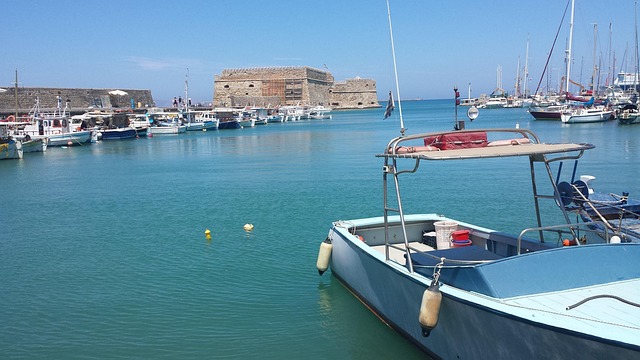 Creta, Port, Heraklion, Bărci