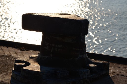 Bollard, Natuur, Dok, Haven, Meer, Web