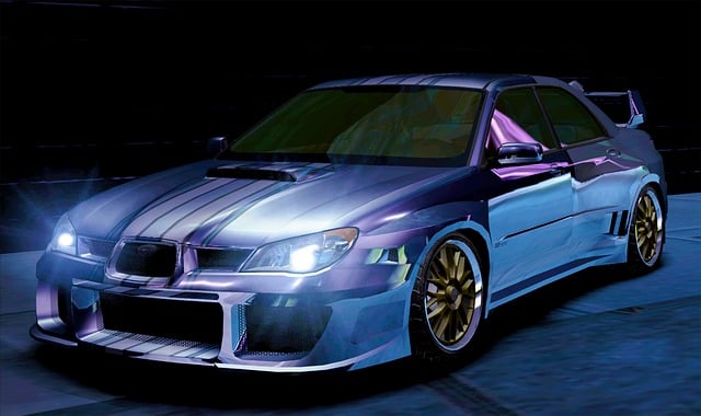 Free auto subaru impreza illustration