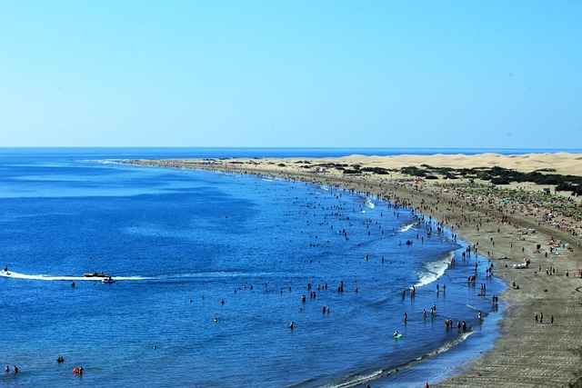 Maspalomas, Strand, Klitter, Canaria
