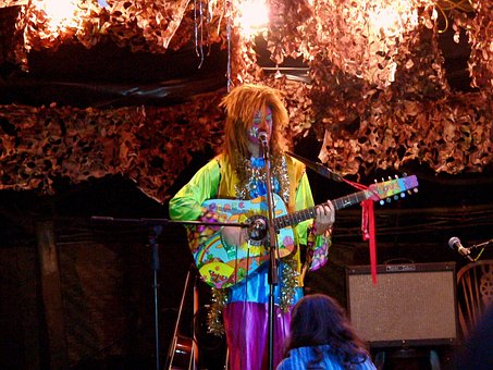 Hippie, Guitarra, Música, Libertad