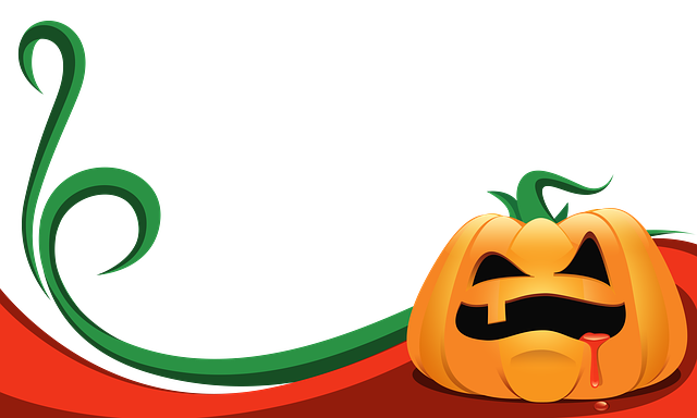 Free pumpkin orange character illustration
