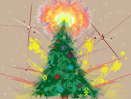 Nye År, Træ, Jul, Ferie, Vinter, Natur