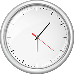clock, kuechenuhr, time