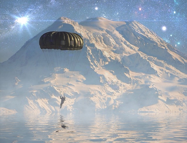 Soldat, Science-Fiction, Abwurfgebiet