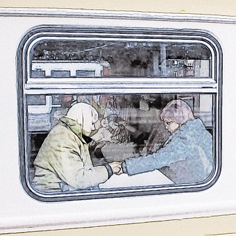 Zug, Mitreisende, Elektrischer Zug