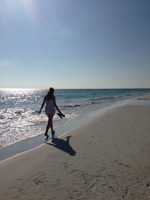 Free Beach Girl photo and picture