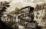 steam train, locomotive, train