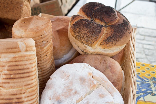 Coacere, Pâine, Tradiţional, Alimente