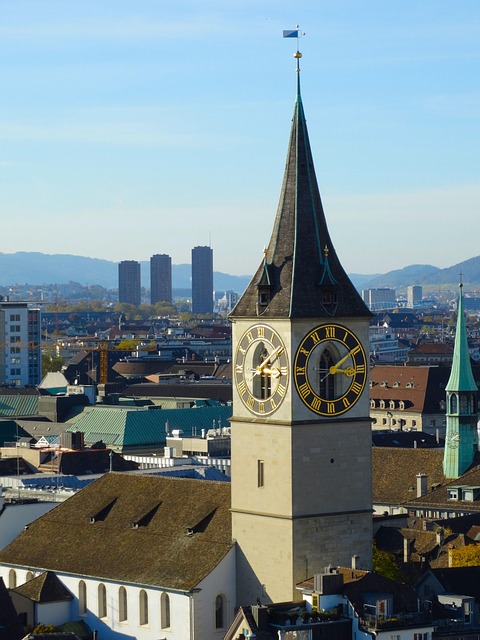 Chiesa Di San Pietro Zurigo · Foto gratis su Pixabay