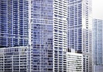 miami, skyscrapers, downtown