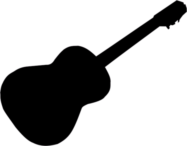 Gitar, Musikk, Musiker, Utstyr, Silhuett