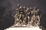 monument, soldiers, new york