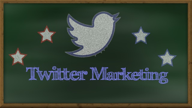Free twitter logo marketing illustration