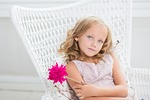 girl, young, blue eyes