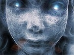 horror, girl, interwoven