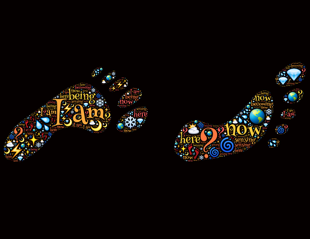 Free footprints feet tracks illustration