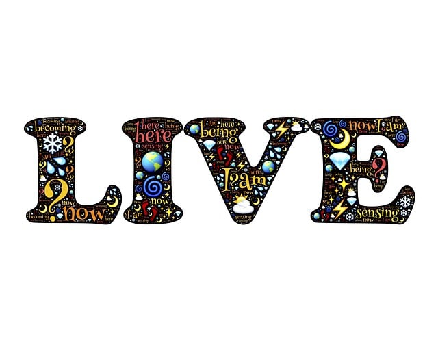 Download free HD stock image of Live Be Free live be being illustration