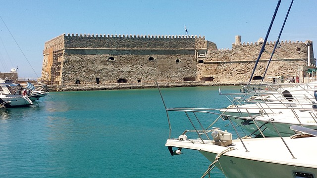 Heraklion, Port, Fort, Insula Creta