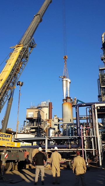 Boreplatform, Industri, Raffinaderi, Rig