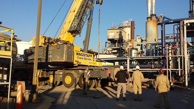 Boreplatform, Industri, Raffinaderi, Rig